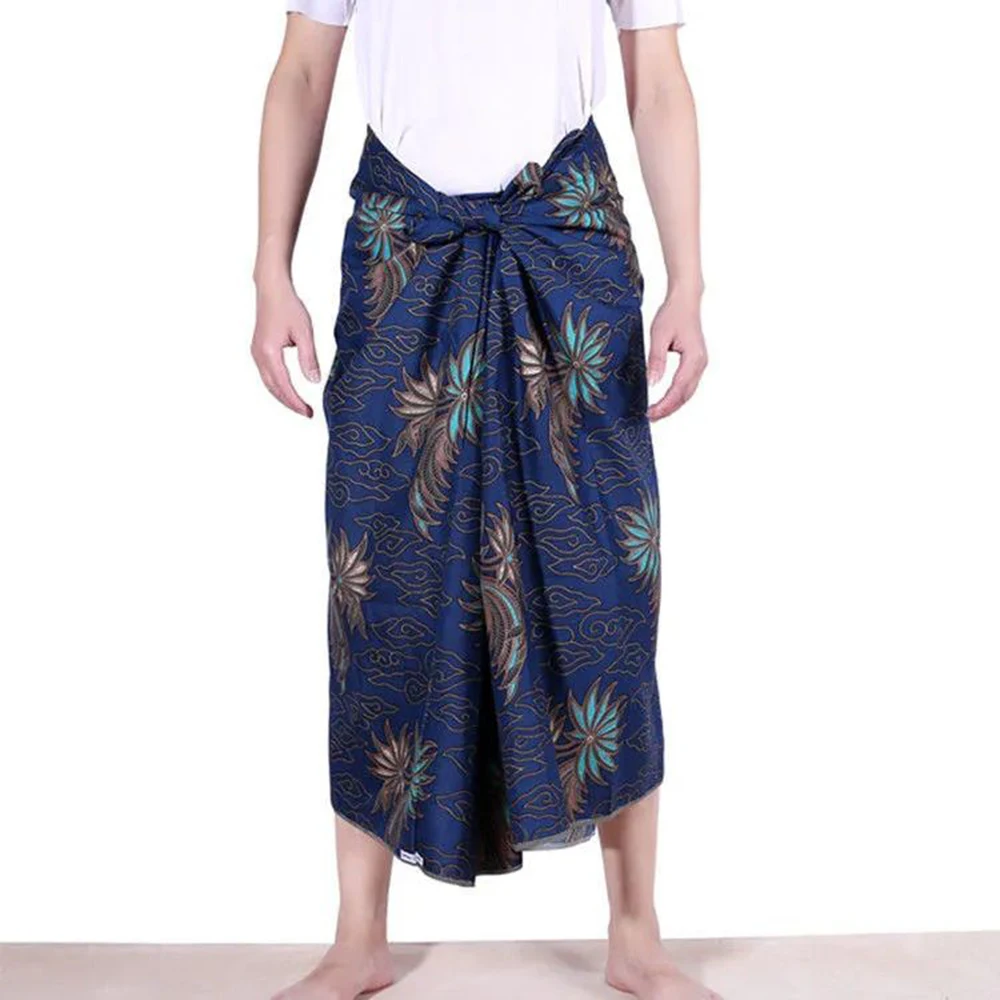 Top Trends: Southeast Traditional Clothing Sarong Men Women Myanmar Longyi Tamane Skirt Thailand Thai Sinh Malaysia Longi Longgyi Lungi Shoppable Styles - Image 4