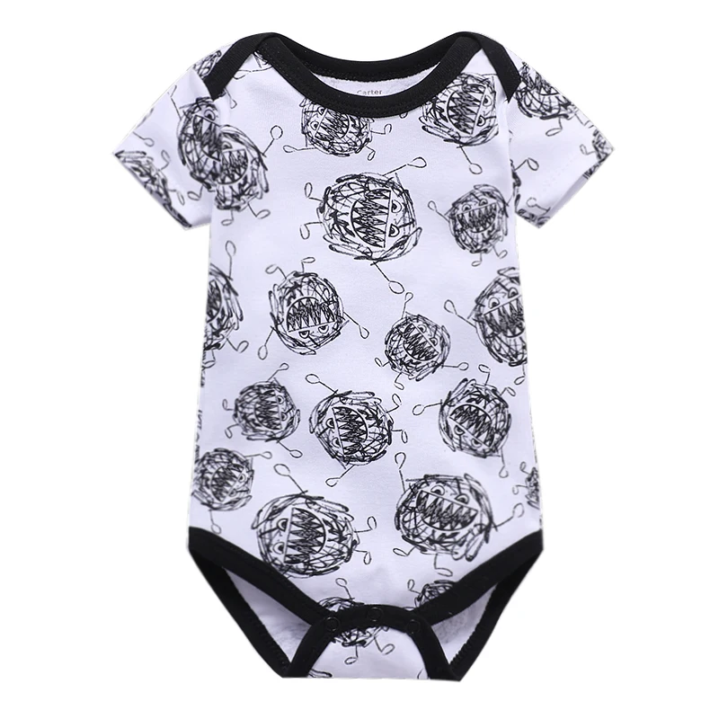 Top Trends: Baby Romper Newborn Baby Boys Girls Clothes Print Infant Baby Jumpsuit Cute Casual Baby Bodysuit Shoppable Styles