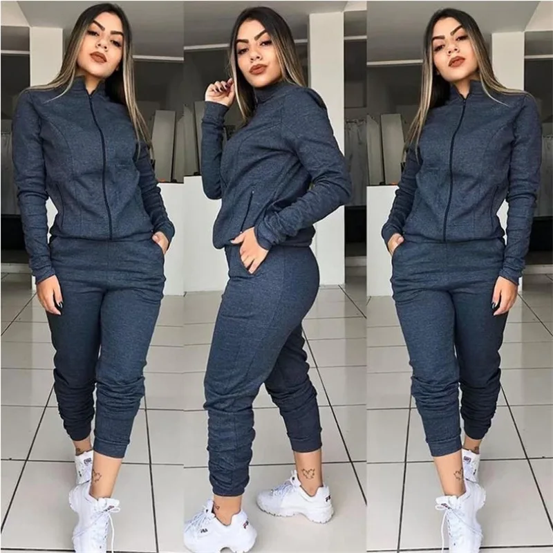 Top Trends: Joggers Women Set Fashion Women Tracksuit 2 Piece Sweat Suit For Sportwear Sport Gym Set Two Piece Set Winter Matching Set 2023 Shoppable Styles