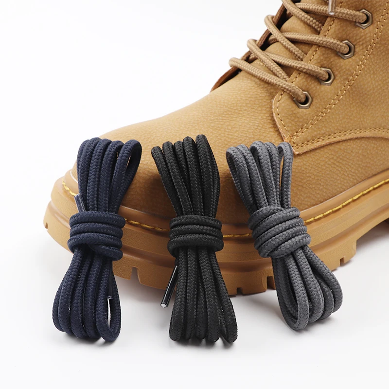 Top Trends: 1Pair Classic Round Shoelaces For Sneakers Martin Boot Hiking Shoes Shoelace Oxford Shoe Laces 90cm / 120cm / 150cm Shoestrings Shoppable Styles