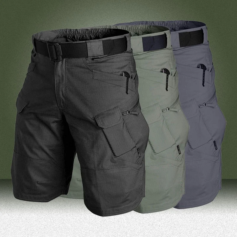 Top Trends: 2023 New Male Military Tactical Shorts Summer Quick-Drying Outdoor Sports Shorts Waterproof Workwear Pants Multi-Pocket Shorts Shoppable Styles