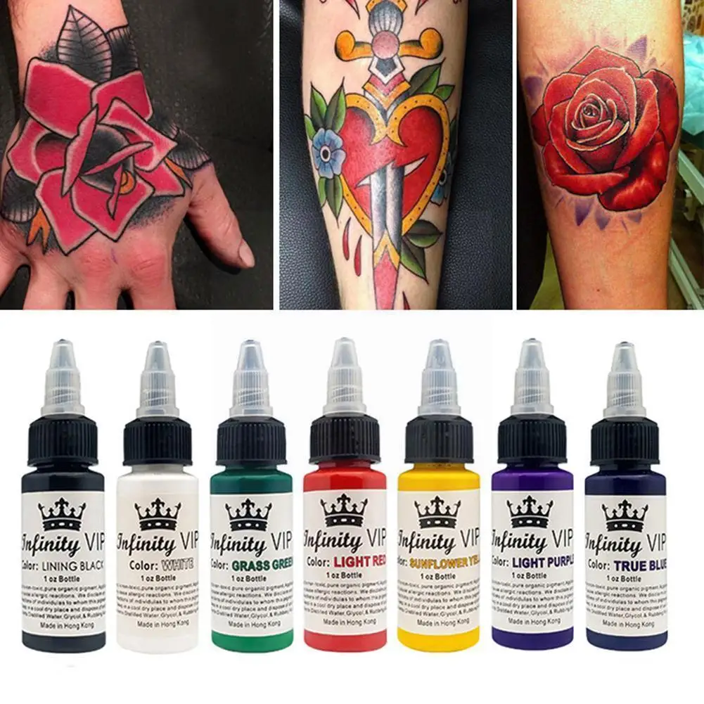 Top Trends: 30ml Professional Tattoo Pigment Ink Permanent Tattoo Painting Supply For Body Beauty Tattoo Art Professional Tattoo Suppli W9j1 Shoppable Styles