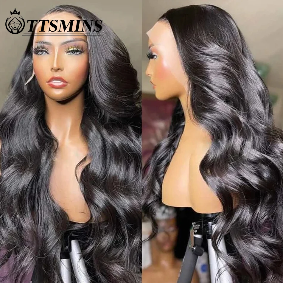 Top Trends: Loose Wavy Lace Front Wigs Human Hair Body Wave 13x4 Lace Frontal Wig Pre Plucked With Baby Hair 180% Brazilian Human Hair Wigs Shoppable Styles - Image 5