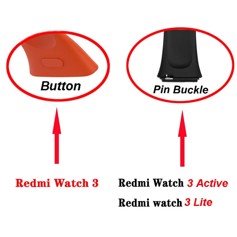 Top Trends: Silicone Strap For Xiaomi Redmi Watch 3 Watchband For Redmi Watch 3 Strap Correa Replacement Bracelet Accessories Shoppable Styles - Image 2