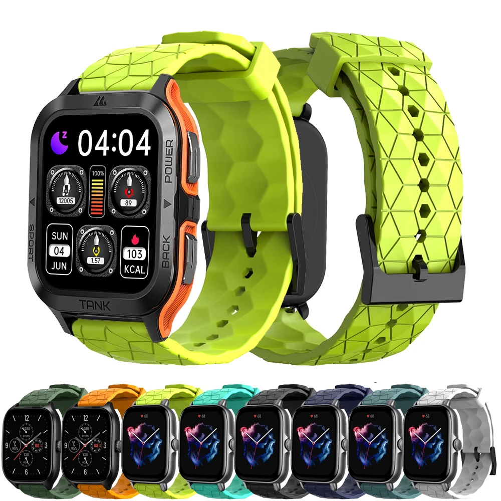 Top Trends: 20mm / 22mm Band For Amazfit GTS 4 / 2 / 2e / 3 / GTS2 Mini / GTR / 4 / 3 / Pro / GTR2 / 42mm / stratos Silicone Wristband Bracelet Amazfit Bip Strap Shoppable Styles