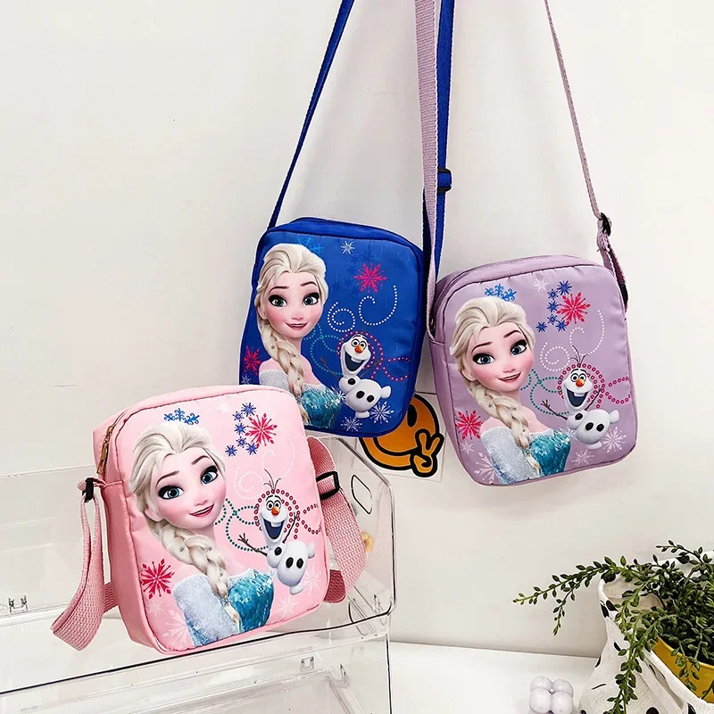 Top Trends: Disney Frozen Girl Satchel Anna Elsa Cartoon Princess Messenger Cute Bag Hot Toys For Christmas And New Year Gifts For Children Shoppable Styles