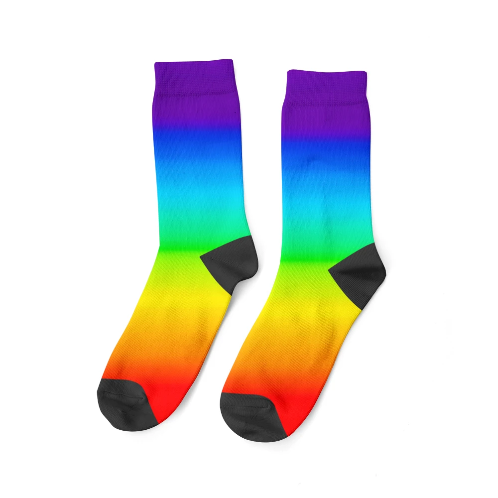 Top Trends: Customized Business Logo Socks Men Women Casual Party Wedding Socks Picture Text Personalized Harajuku Long Socks Shoppable Styles - Image 6