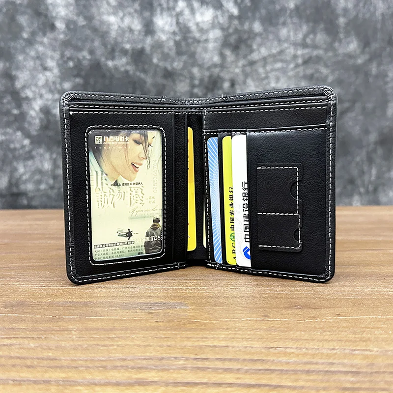 Top Trends: Men's Real Cowhide Money Baotou Layer Cowhide Youth Business Trend Fashion Casual Change Wallet Shoppable Styles - Image 2