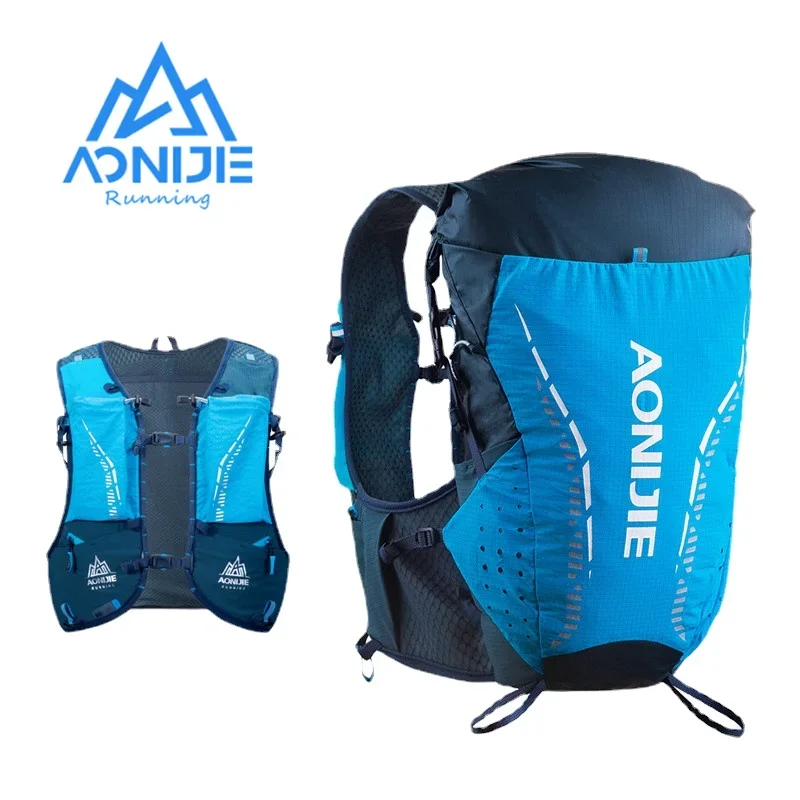 Top Trends: SM ML L / XL AONIJIE C9104 18L Hydration Backpack Pack Bag Trail Running Marathon Race Rucksack Single Bag Soft Water Bottle Shoppable Styles