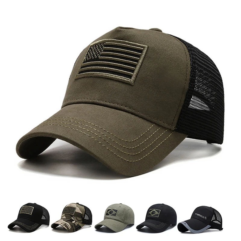 Top Trends: Mash Baseball Cap Men Women Tactical Army Military Dad Hat USA American Flag Unisex Hip Hop Hat Sport Outdoor Hats Gorras Hombre Shoppable Styles