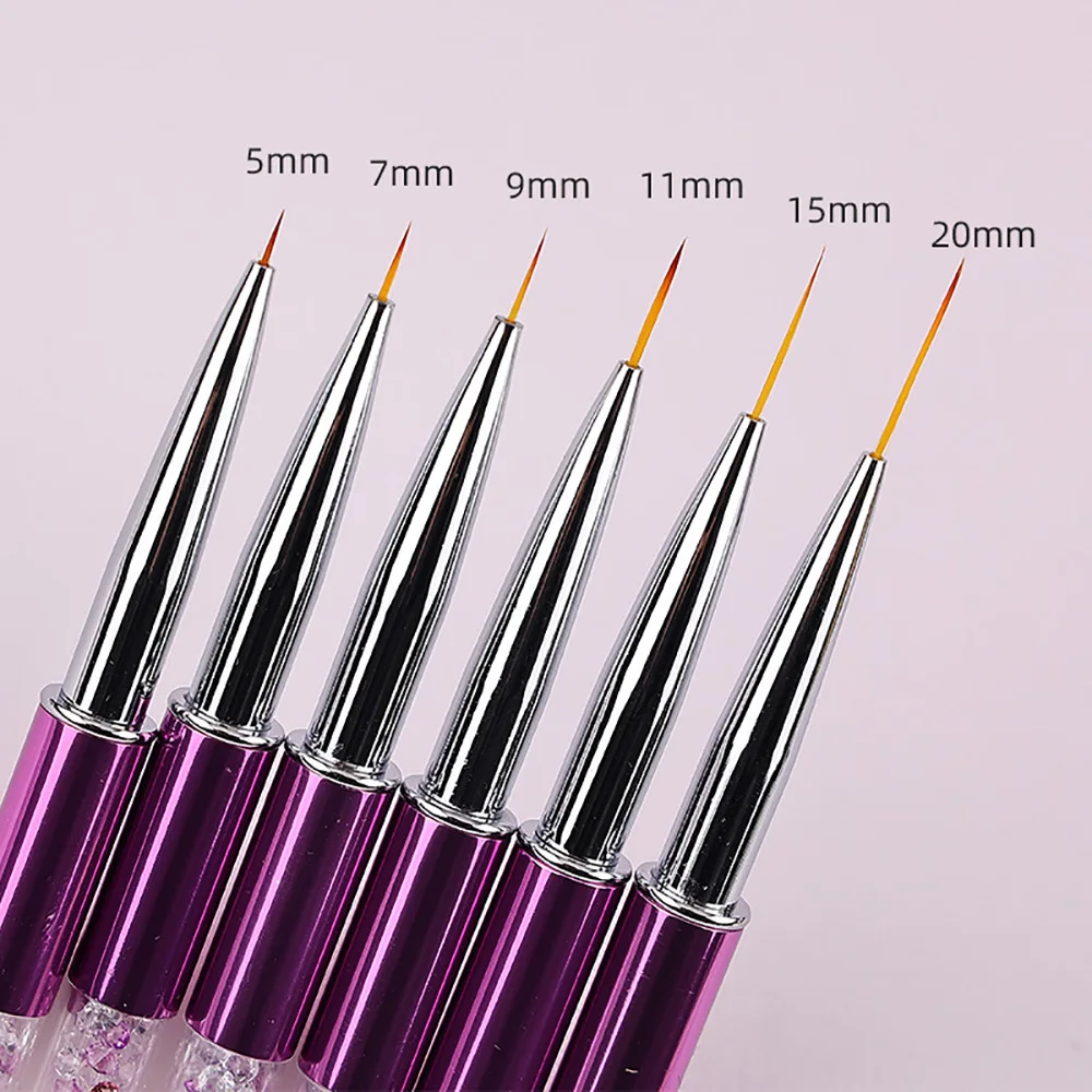 Top Trends: Nail Art Brush Line Painting Pen Gel UV Manicure Tools 1PCS Shoppable Styles