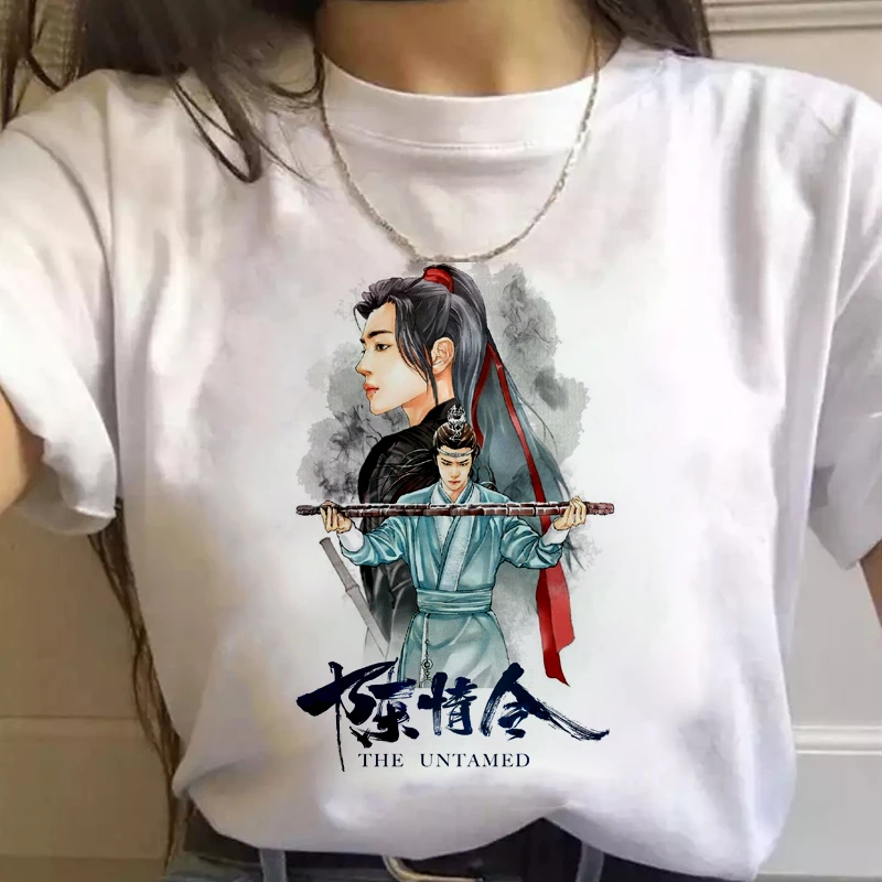 Top Trends: Women T Shirt Printing Clothes Movie - Chen Qing Ling The Untamed Drama - Xiao Zhan Wang Yibo - Mo Dao Zu Shi - Tops Tees Tshirt Shoppable Styles