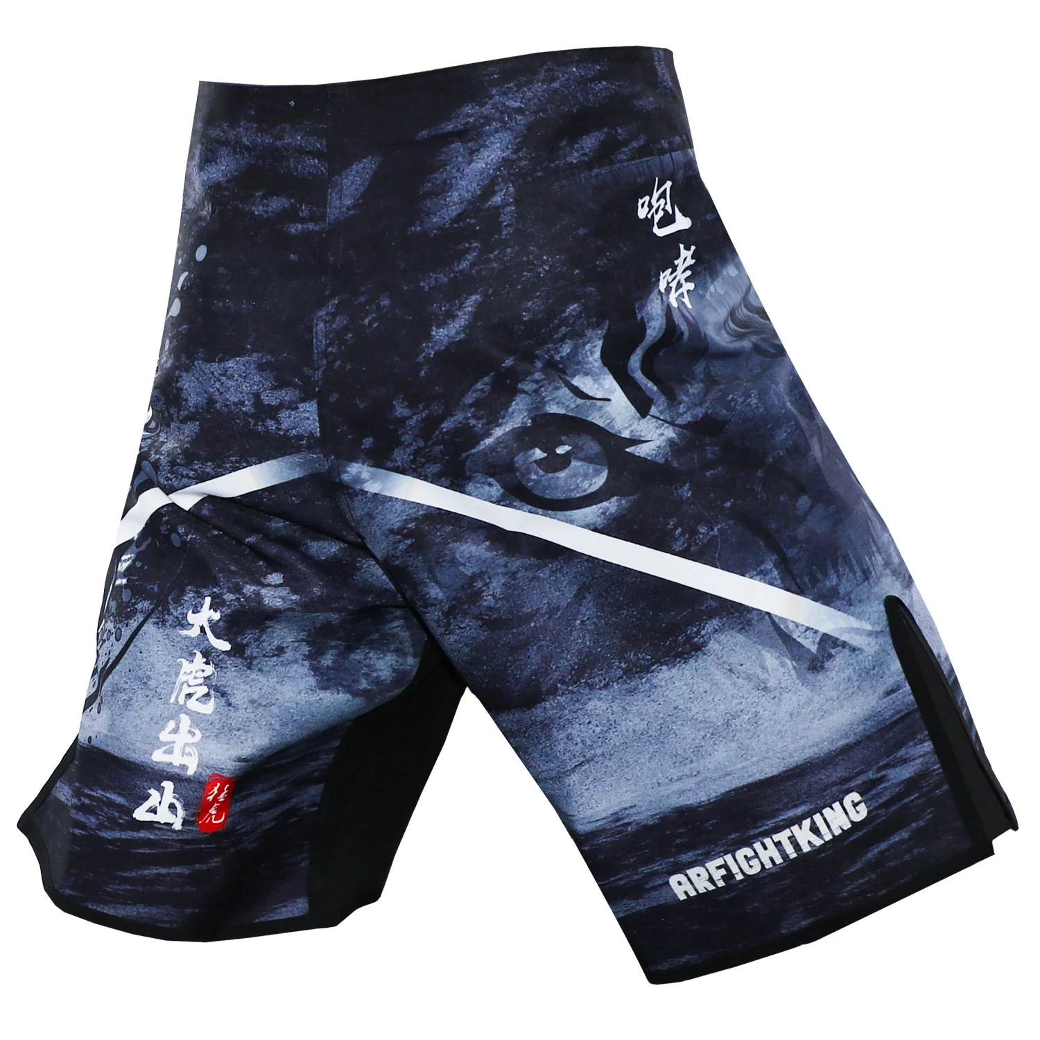 Top Trends: Black Tiger MMA Polyester Quick Dried XXS-XL Size Fighter Boxing Thai Boxing Training Jujitsu Mixed Martial Arts 5 Minute Shorts Shoppable Styles - Image 4