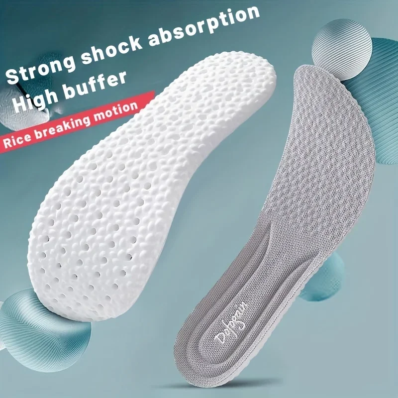 Top Trends: Orthopedic Memory Foam Sport Insoles Shoes Sole Cushion Running Shock-Absorbant Breathable Deodorization EVA Soft Pad Shoppable Styles - Image 3