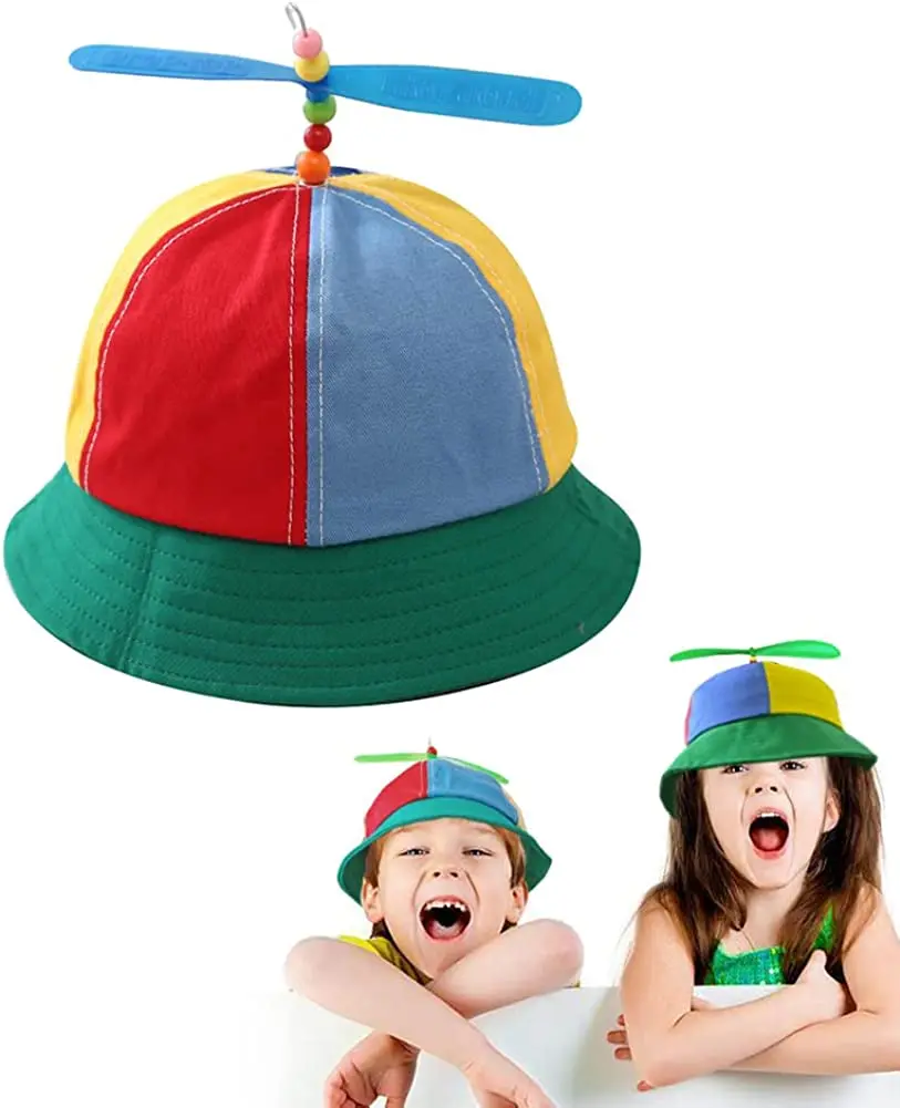 Top Trends: 20 Colors Size S&L Men Women Baseball Caps Funny Propeller Rainbow Helicopter Top Hat Y2K Shoppable Styles