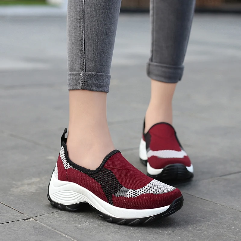 Top Trends: Women Shoes Woman Fashion 2023 Casual Women Sneakers Soft Women Vulcanize Mesh Sneakers Tenis Feminino Sneakers Shoes Shoppable Styles