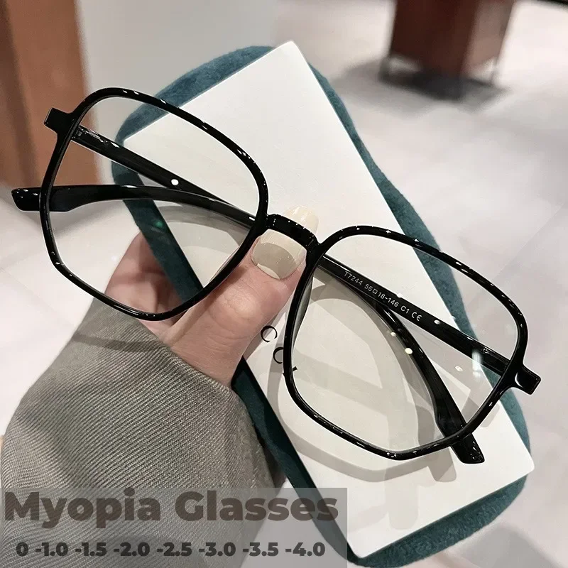 Top Trends: Fashion Women Myopia Glasses Anti-blue Light Near-sight Eyeglasses Goggles Men Unisex Eye Protection Computer Glasses 0 To -4.0 Shoppable Styles