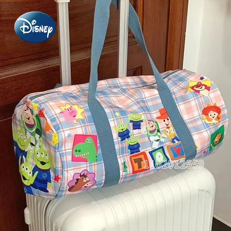 Top Trends: Disney Toy Story New Travel Handbag Cartoon Cute Women&#039;s Handheld Travel Bag Large Capacity Fashion Storage Bag High Quality Shoppable Styles