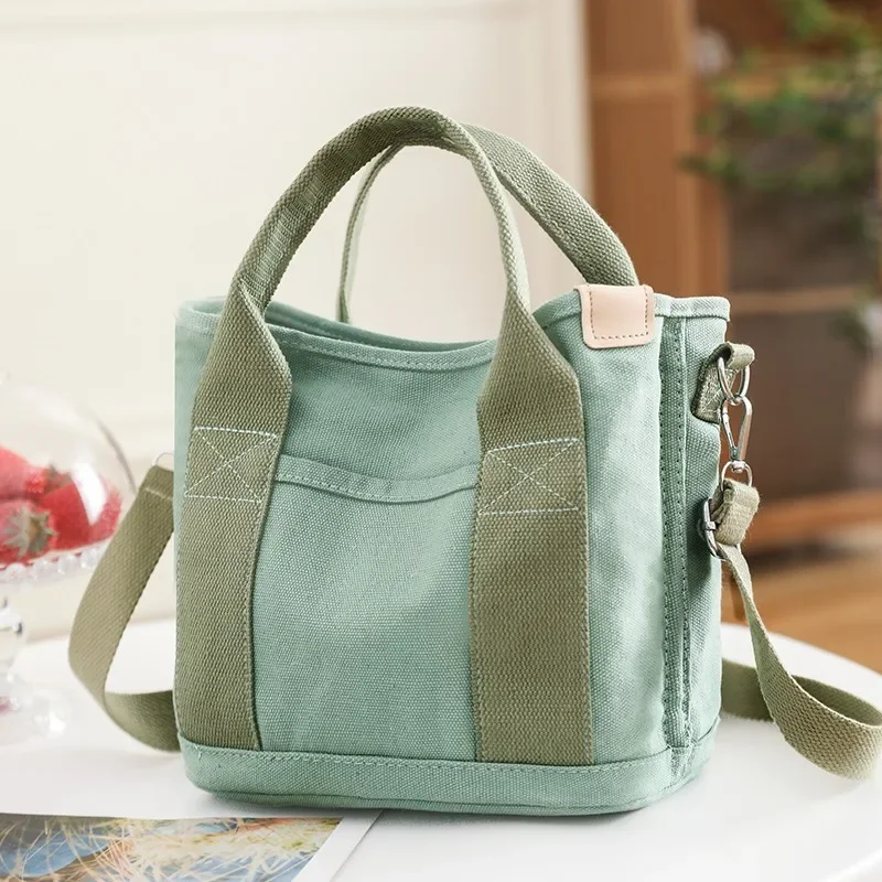 Top Trends: Canvas Handbag2023New Portable Commuter Bag Leisure High Quality Shoulder Bag Shopping Travel Small Mini Hot Selling Women's Bag Shoppable Styles