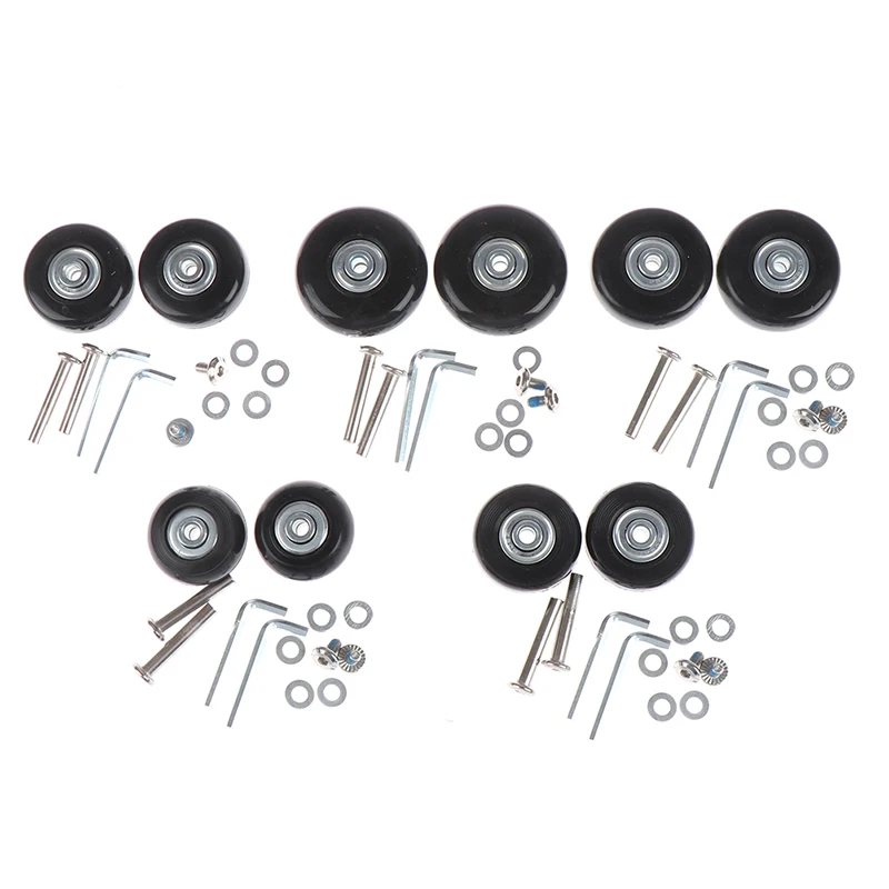 Top Trends: OD 40-54mm Luggage Suitcase Replacement Wheels Repair Kit Axles Deluxe Shoppable Styles