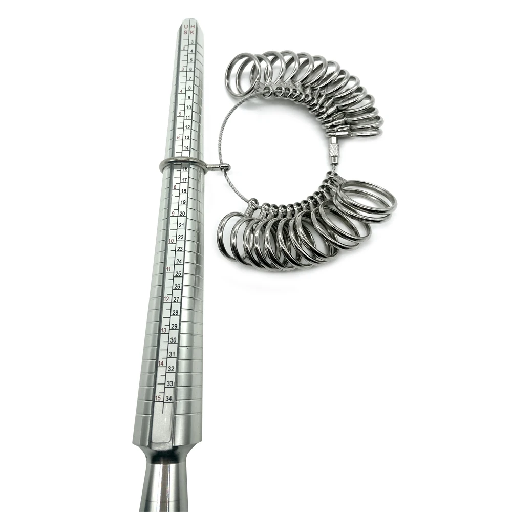 Top Trends: KS EAGLE Ring Sizer Measure Finger Coil Ring Sizing Tool HK / US / EU / JP Size Measurements Ring Sizer Gauge Tools Jewelry Accessory Shoppable Styles