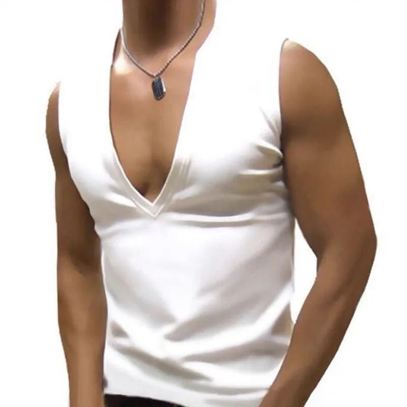 Top Trends: 2023 Summer New Round Neck Leopard Tight Tops Men&#039;s Fashion Korean Elastic Breathable All-match Comfortable Tank Tops Shoppable Styles