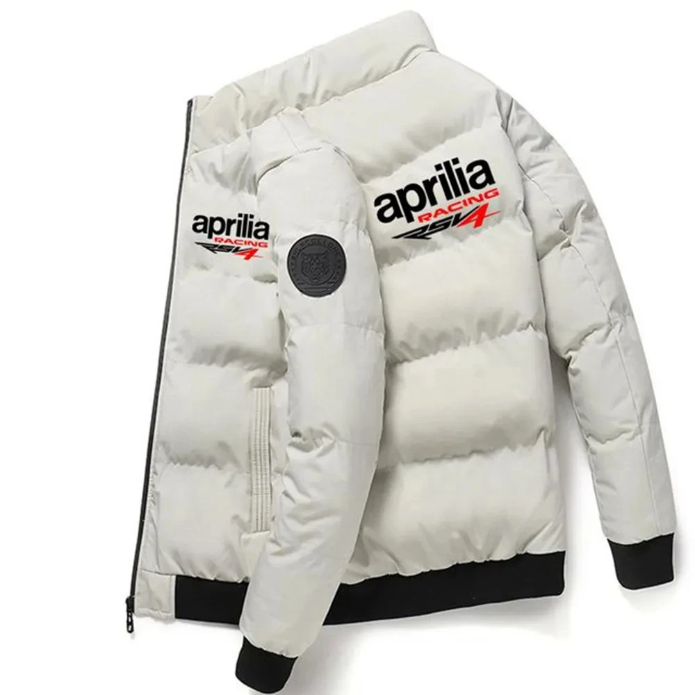 Top Trends: APRILIA Winter Men Zipper Jackets Fashion Warm RACING Casual Windproof And Cold Resistant Fashion Tops Coat Comfortable Clothes Shoppable Styles