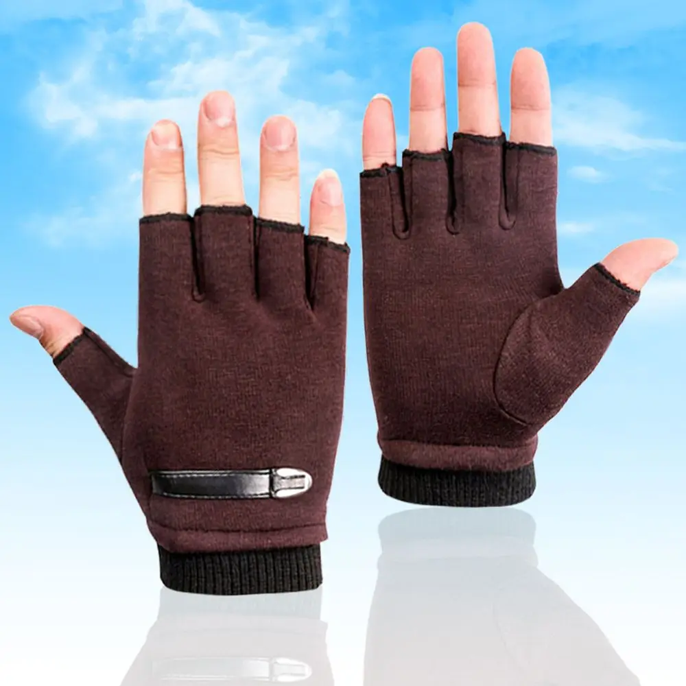 Top Trends: Color Anti-sweat Suede Leather Non-slip Autumn Winter Gloves Outdoor Sports Gloves Road Bike Gloves Men Cycling Gloves Shoppable Styles