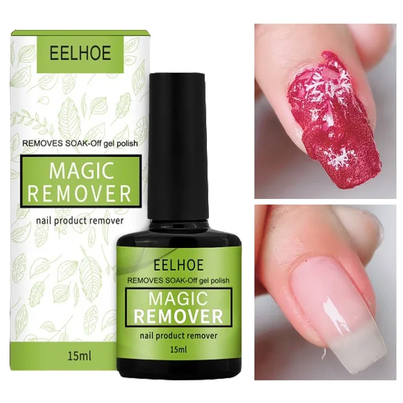 Top Trends: Fast Remove Nail Polish Magic Burst Gel Polish Remover Soak Off Primer Coat Cleaner Nail Degreaser Nail Remover Manicure Tools Shoppable Styles