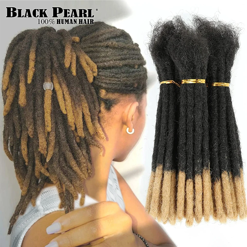 Top Trends: Human Hair Dreadlocks Loc Extensions Kinky Straight Wholesale Crochet Braids Brazilian Remy Hair Extensions 10 20 40 60 Strands Shoppable Styles