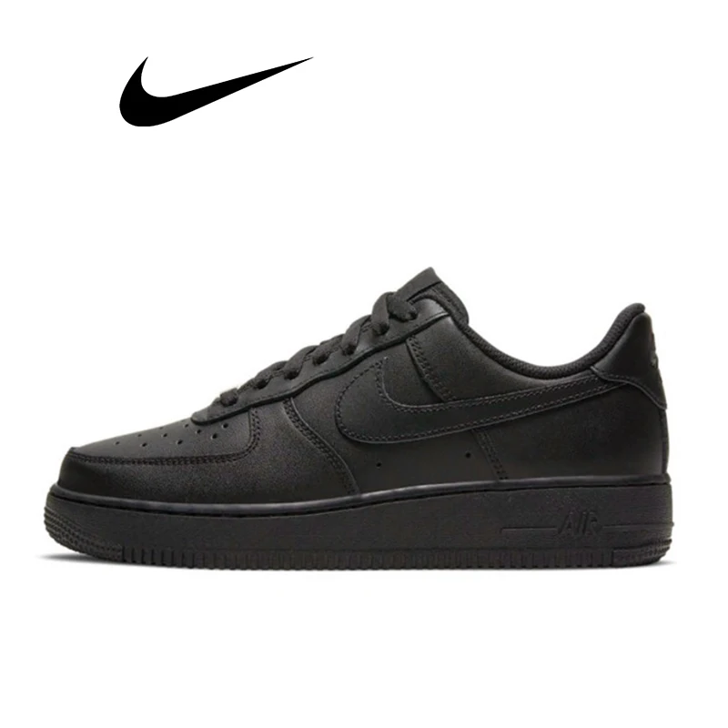 Top Trends: Nike Air Force 1 07 Low Skate Shoes For Men Women Classics All Black Casual Sneakers Af 1 Sports Trainers CW2288-001 Shoppable Styles