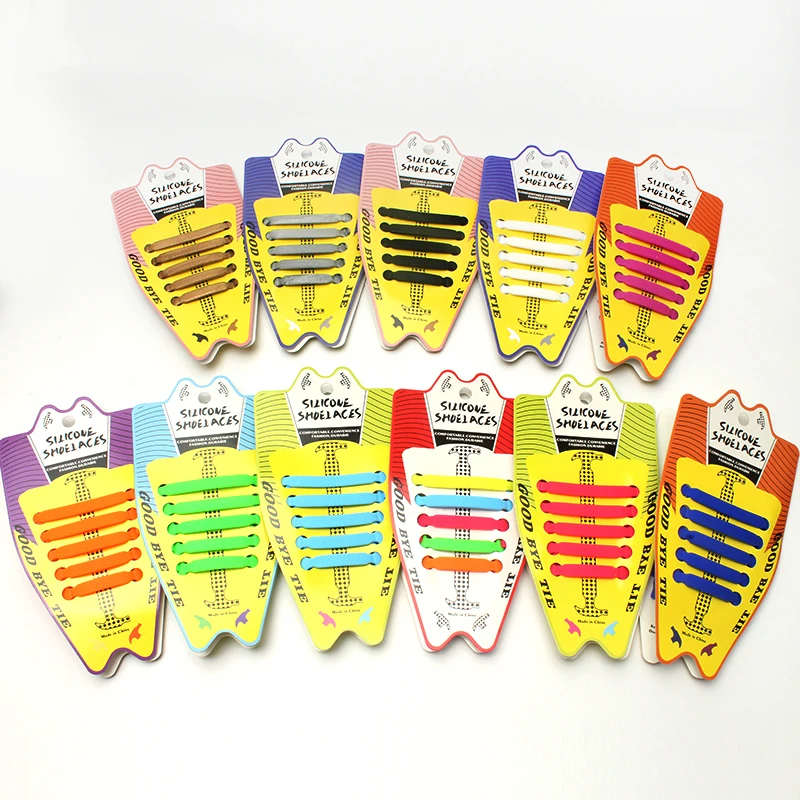 Top Trends: Children&#039;s Shoe Laces Without Ties Silicone Shoelaces Elastic Easy To Put On And Take Off Little Baby Lazy Lace 10 Pcs / 1 Pair Shoppable Styles