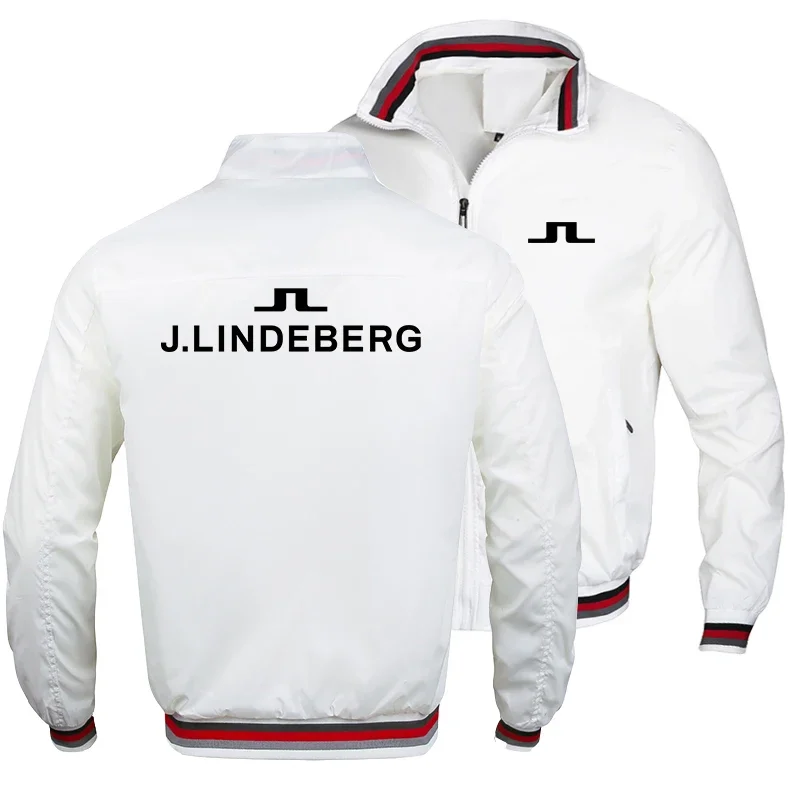 Top Trends: J Lindeberg Autumn Winter 2022 New High Quality Men's Jackets Casual Zipper Jacket Male New Golf Breathable Men's Jackets Tops Shoppable Styles