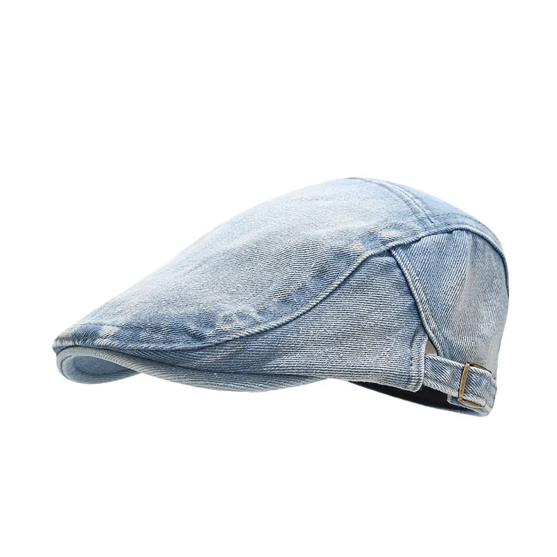 Top Trends: Men's Women's Denim Cotton Newsboy Cap Ivy Gatsby Driving Hunting Cabbie Hats Shoppable Styles