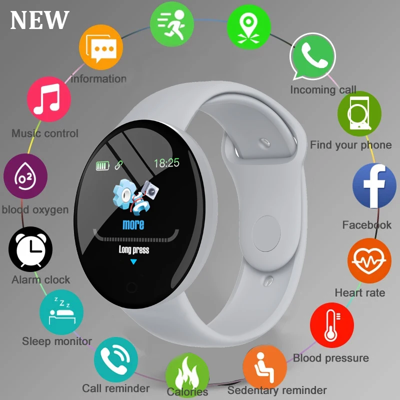 Top Trends: Men&#039;s Smart Watch For IOS Android Women Bluetooth Fitness Tracker Sport Bracelet Heart Rate Blood Pressure Kids Smartwatch Men Shoppable Styles