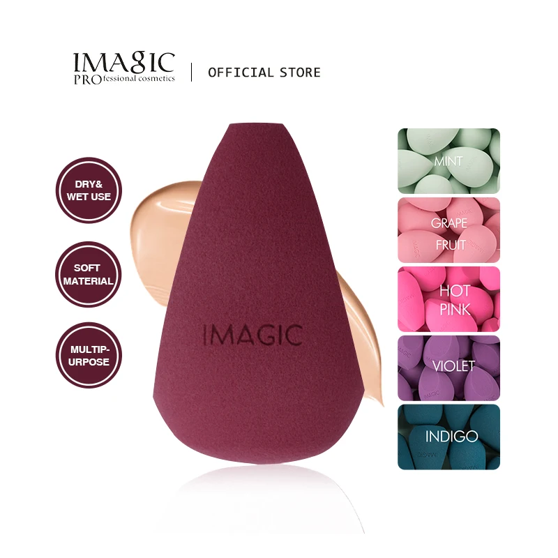 Top Trends: IMAGIC Sponge Makeup Foundation Makeup Cosmetic Puff Powder Smooth Beauty Cosmetic Make Up Sponge Puff Shoppable Styles