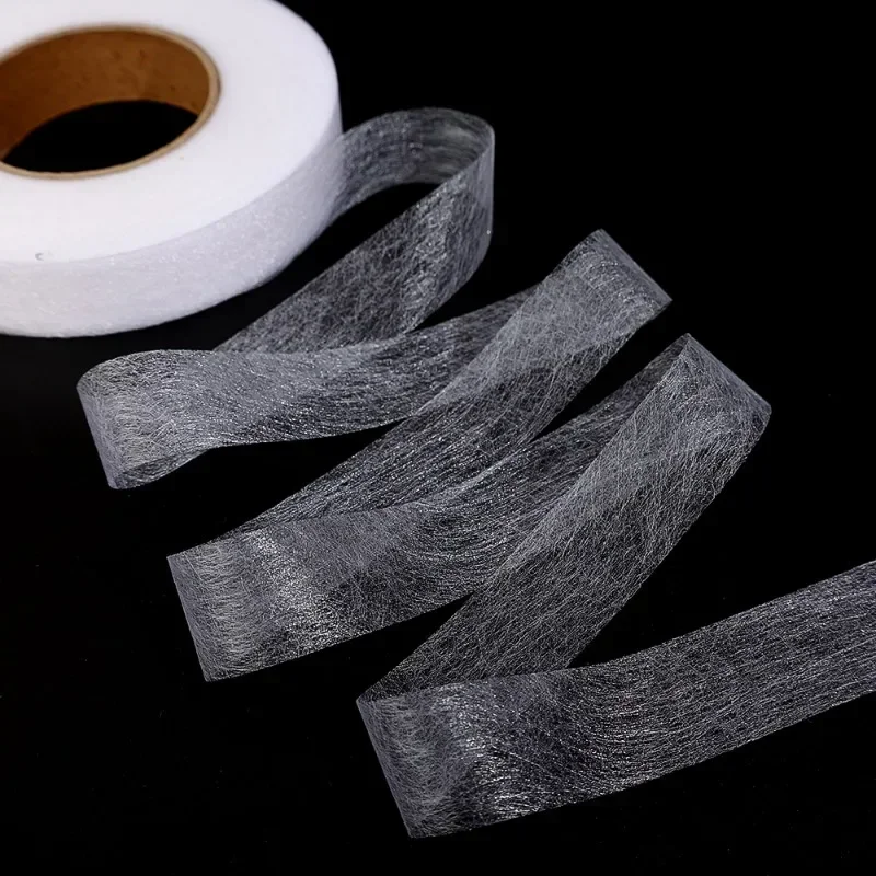 Top Trends: 120M Double Sided Adhesive Non-woven Fabric Pants Hem Tapes Edge Short Paste Tape DIY Tools Jean Clothes Shorten Size Sewing Shoppable Styles - Image 3