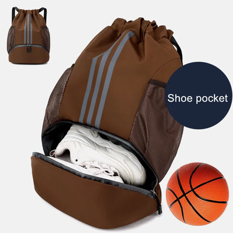 Top Trends: Men&#039;s Gym Bags Woman Travel Camping Fitness Male Large Ball Shoe Pocket For Basketball Students Bolsas Female Sports Backpacks Shoppable Styles