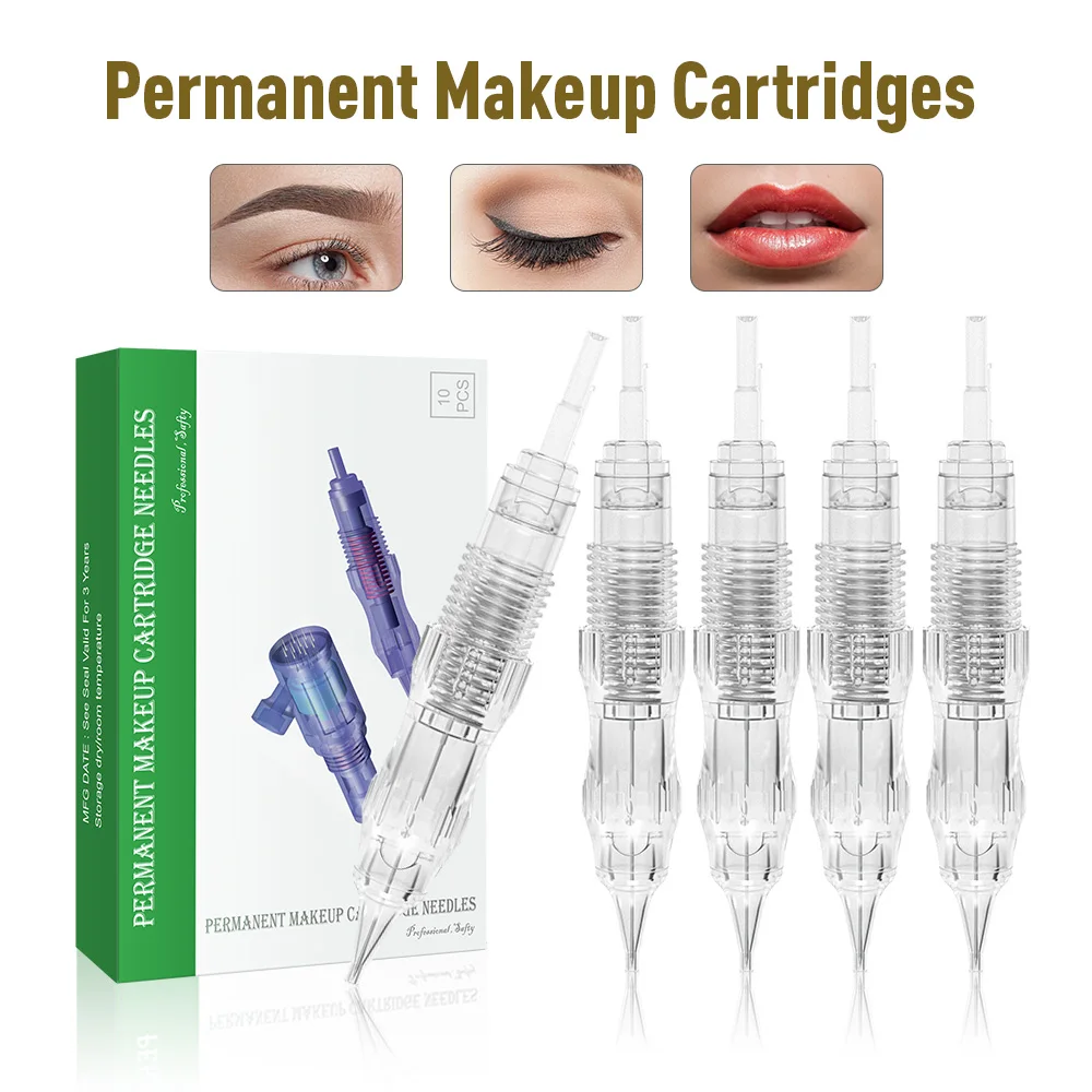 Top Trends: Permanent Makeup Tattoo Needles Cartridges For Eyebrow Machine For Permanet Makeup Machine Permanent Makeup Cartridge Needle Shoppable Styles