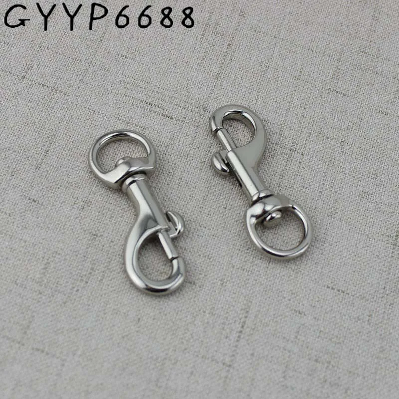 Top Trends: 12mm High Quality Hook Webbing Trigger Metal Snap Hook Hardware Carabines Swivel Clasp Lobster Claws Bag Parts Accessories Shoppable Styles