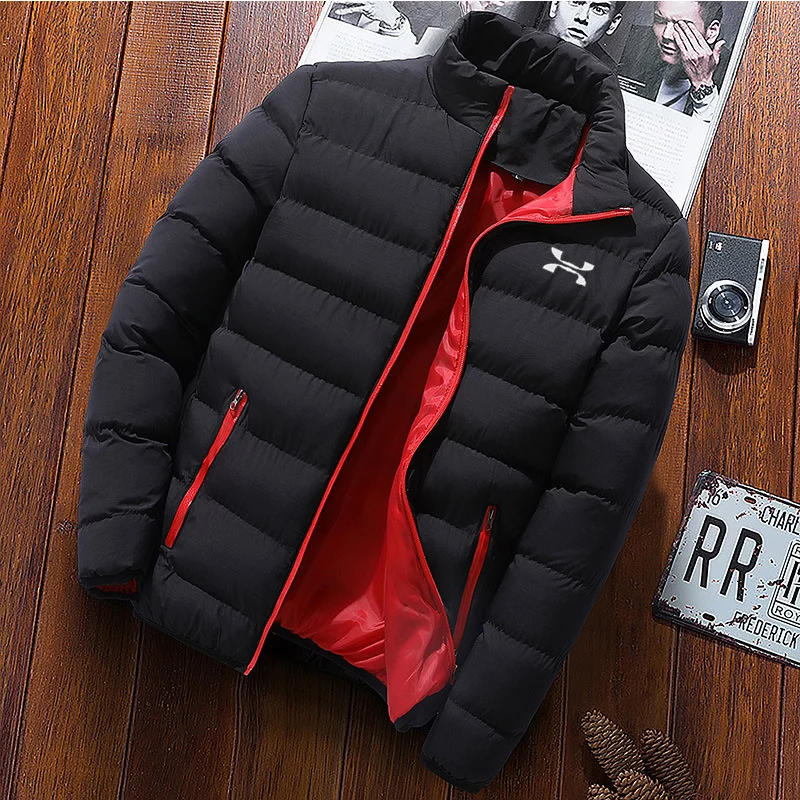 Top Trends: Winter Jacket Men's Stand Collar Warm Down Jacket Street Fashion Casual Brand Outer Men's Parka Coat Shoppable Styles