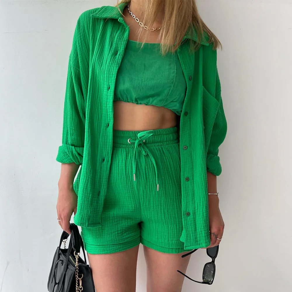 Top Trends: Two Piece Sets Womens Outifits Women Clothing Short Sets Matching Sets Summer New Fashion Clothes Casual Vintage Streetwear Shoppable Styles