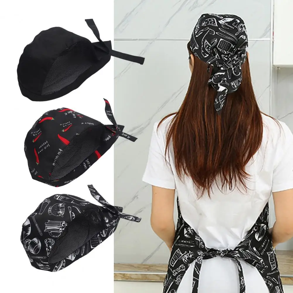 Top Trends: Adult Adjustable Chef Hat Mesh Kitchen Cooking Hat Restaurant Chef Skull Cap Shoppable Styles