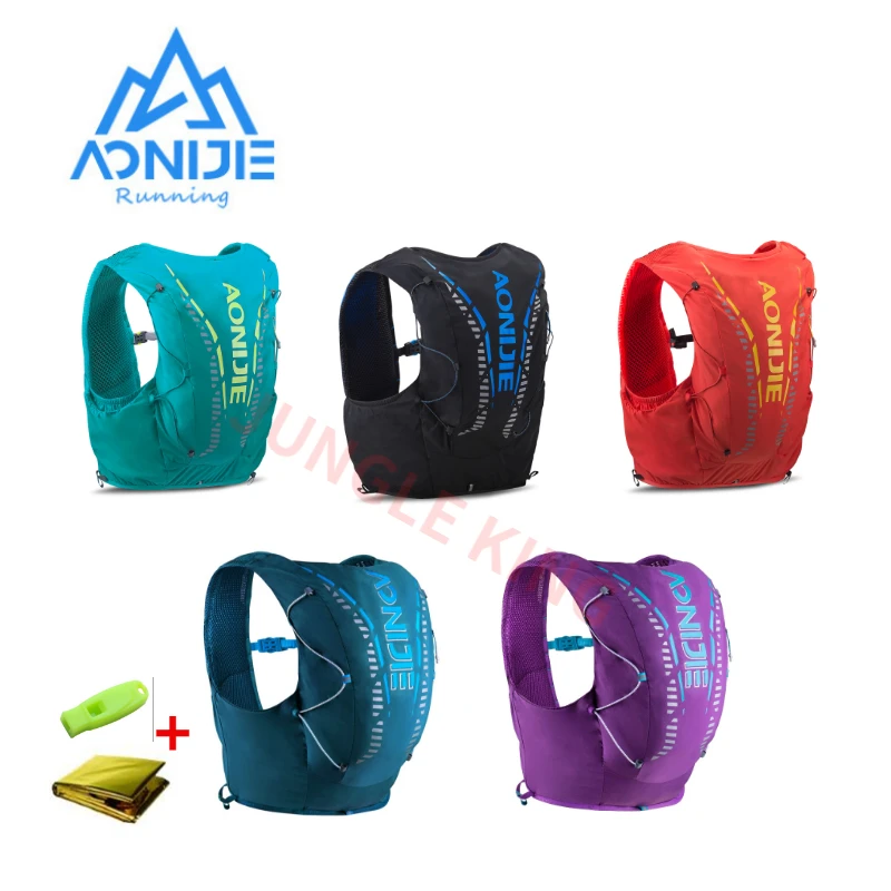 Top Trends: AONIJIE C962S C962 Update 12L Hydration Backpack Advanced Skin Pack Bag Vest Soft Water Bladder Flask Professional Running Bag Shoppable Styles