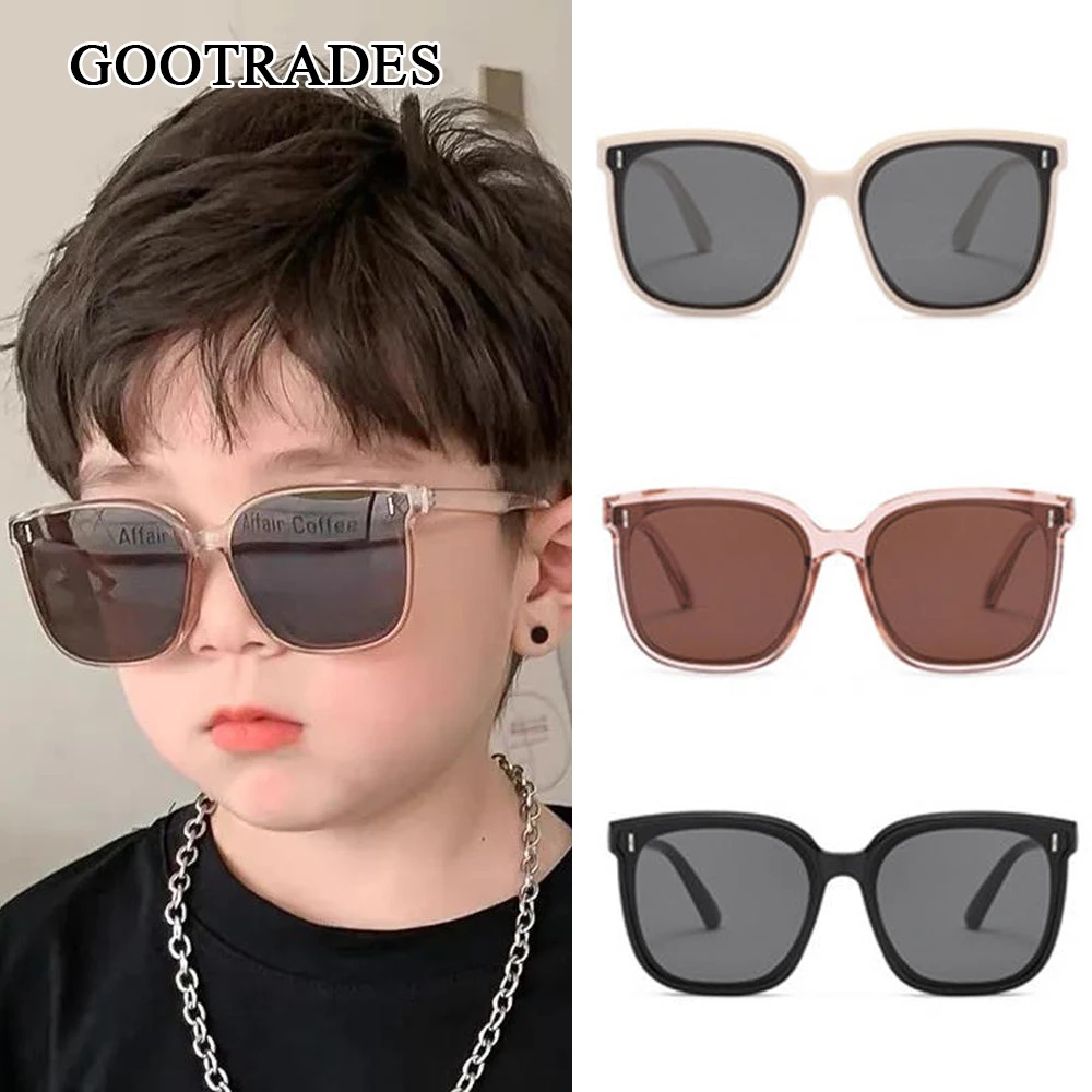 Top Trends: Children's Sunglasses Girl Baby Boy Cute Summer Round Frame Small Sunglasses Children's Glasses Steampunk Bee Kids Sunglasses Shoppable Styles