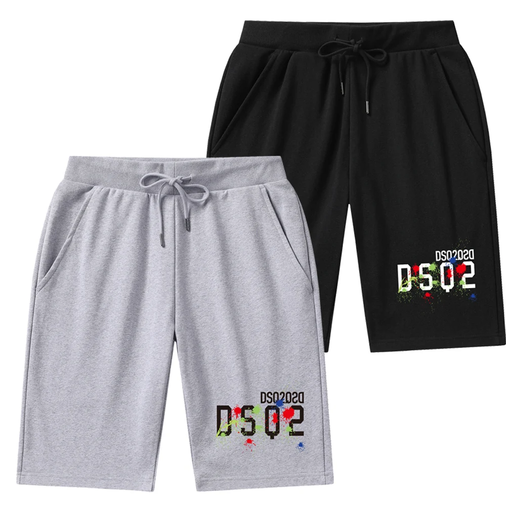 Top Trends: DSQ2 Summer Men's Athletic Shorts Sweat Shorts Drawstring Breathable Shorts Sports Outdoor Streetwear Stylish Sweatpants Male Shoppable Styles - Image 3