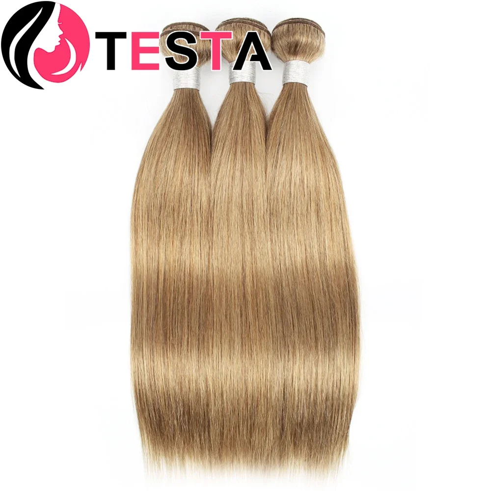 Top Trends: #8 Ash Blonde Bundles Human Hair Extension Brazilian Silky Straight Human Hair Weave Double Weft 100% Remy Hair 2 / 3 / 4 Bundles Shoppable Styles