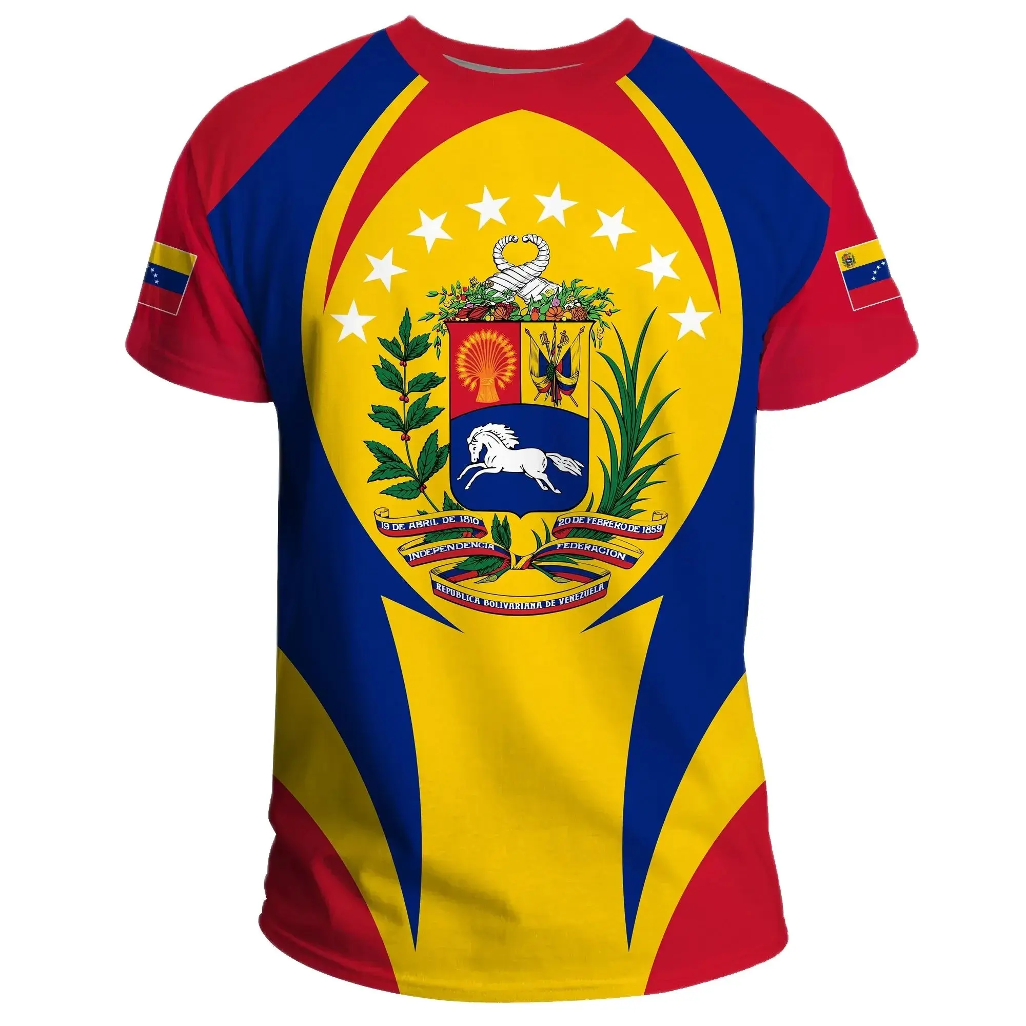 Top Trends: Venezuela Halloween Exclusive T-shirt Venezuela Flag T-Shirt Oversized T Shirt Short Sleeve Tee Casual Fashion Streetwear Blouse Shoppable Styles