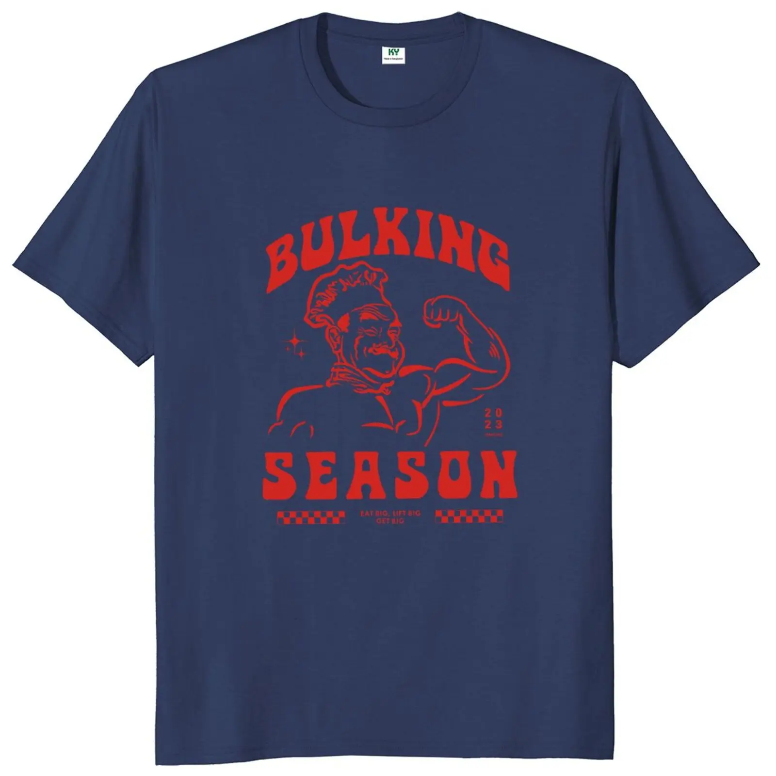 Top Trends: Bulking Season T Shirt Funny Gym Quotes Jokes Gift Y2k Streetwears EU Size 100% Cotton Unisex O-neck Summer T-shirts Shoppable Styles - Image 5