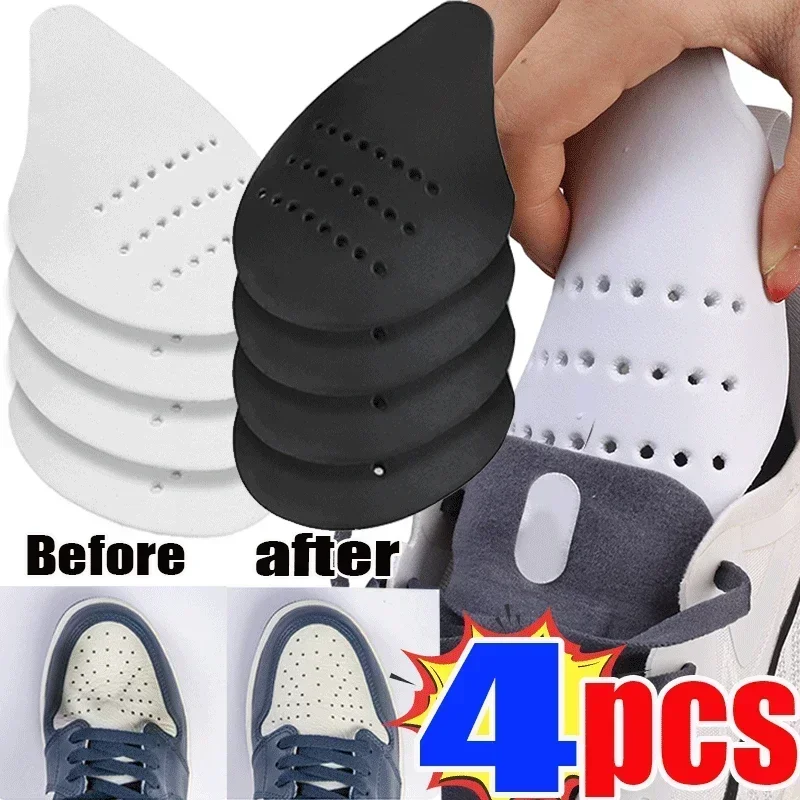 Top Trends: New Crease Protector Shoe Anti Crease Bending Crack Toe Cap Support Shoe Stretcher Lightweight Keeping Shield Sneakers Shoppable Styles